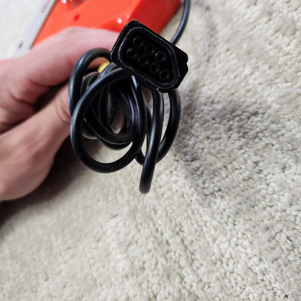 Nintendo Zapper NES-005 Orange Light Gun Controller 1985 Authentic OEM Japan